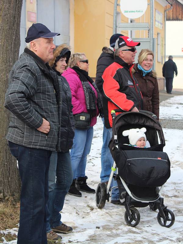 Masopustní průvod v Chudenicích.