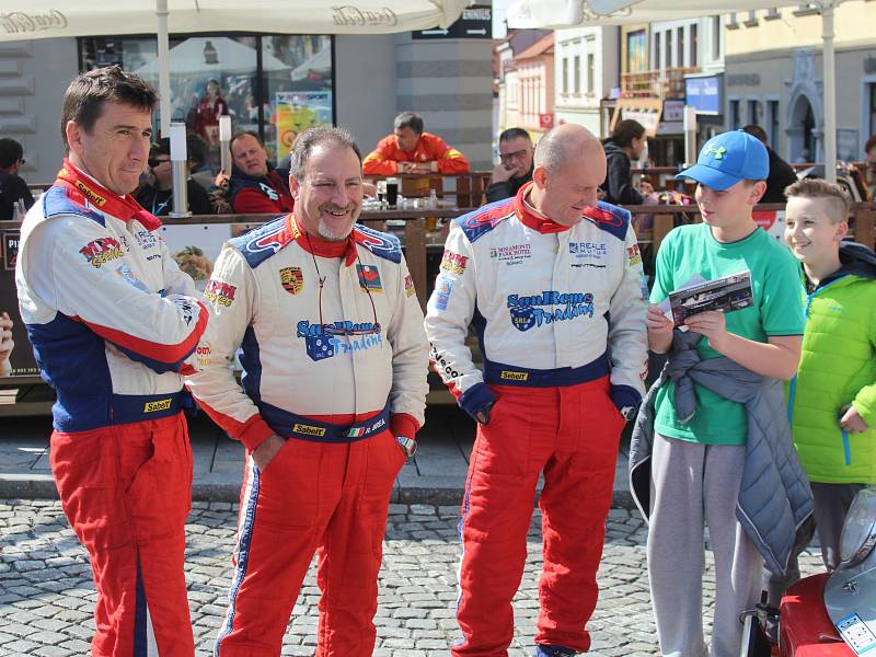Start Historic Vltava Rallye 2017