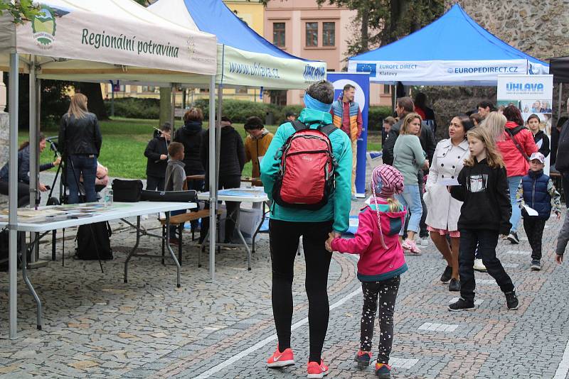 Děti si v rámci otevření kanceláře zasoutěžily během disciplín s evropskou tématikou.