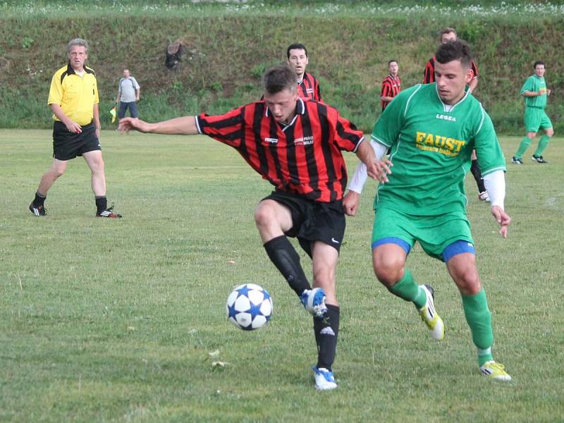 Přípravný zápas Běšiny - Strážov 2:1.