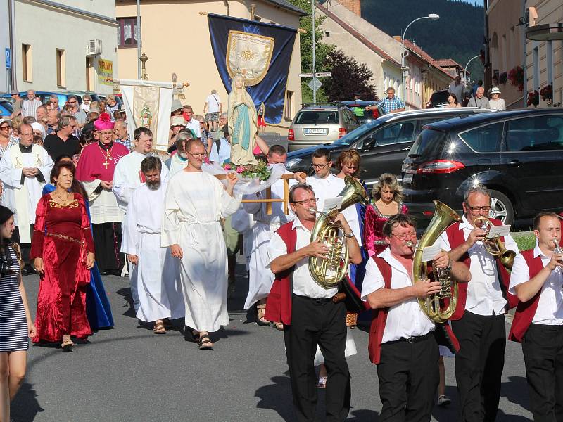 Kašperskohorská pouť a procesí 2017