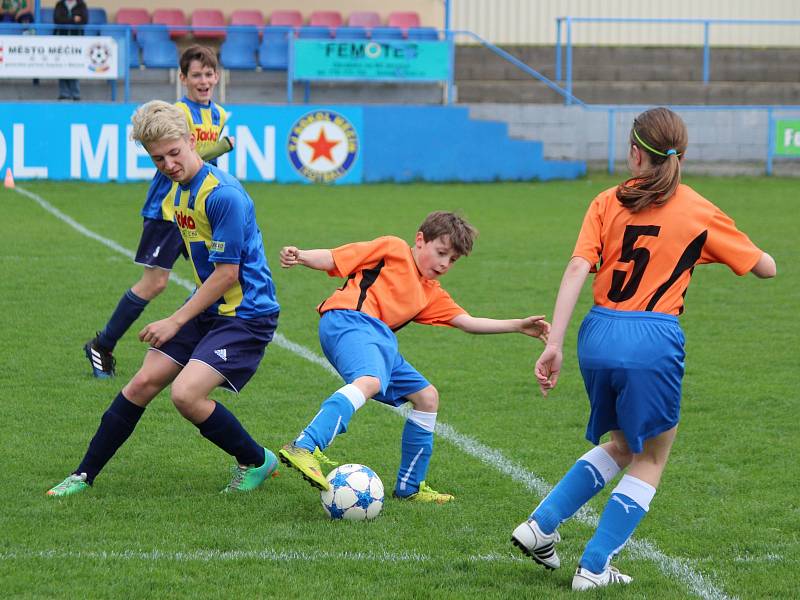 Okresní přebor mladších žáků 2016/2017 : Měčín (oranžové dresy) - Sušice B 1:13