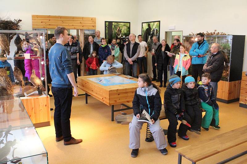 Otevření nových expozic v železnorudském environmentálním centru