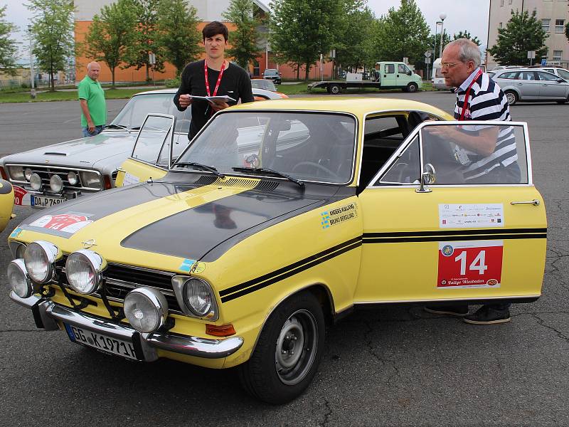 Rallye Wiesbaden 2018: pauza na oběd v Klatovech