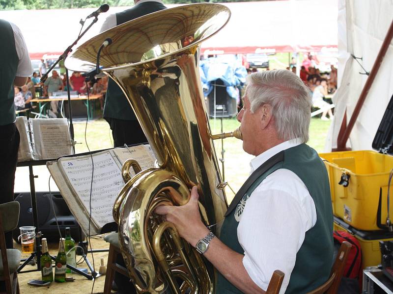 Čtvrtý ročník dechovkového festivalu v Dlouhé Vsi