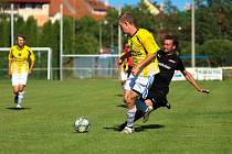 FK Horažďovice (hráči ve žlutých dresech), archivní snímek.