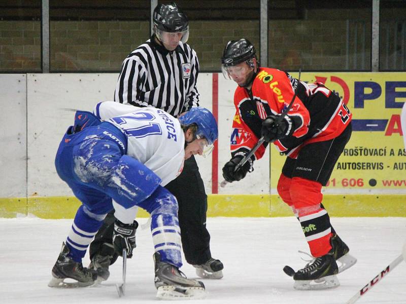 Okresní přebor Strakonicka: TJ Start Luby (černooranžové dresy) - TJ Sušice 2:6