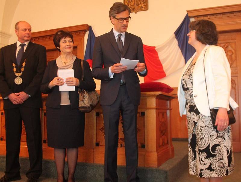 Ivana Macháčková z Klatov byla oceněna francouzským velvyslancem.