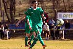 Fotbalisté TJ Pfeifer Chanovice (na archivním snímku hráči v zelených dresech) remizovali ve 22. kole I. B třídy s Blovicemi 1:1. Na penalty vyhráli hosté.