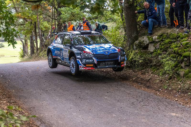 43. ročník Invelt Rally Pačejov vede po prvním dnu Jan Kopecký.