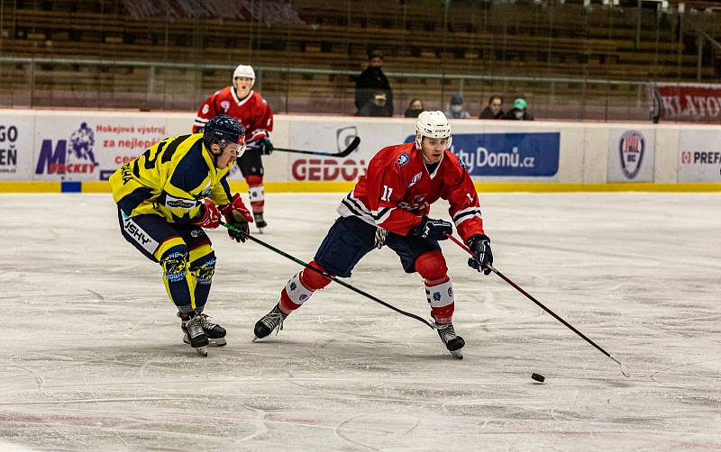 6. kolo druhé ligy (skupina Jih): SHC Klatovy - HC Kobra Praha 3:9.