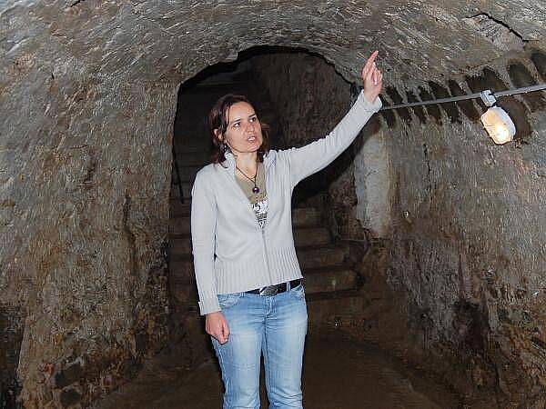 Podzemí radnice v Kašperských Horách