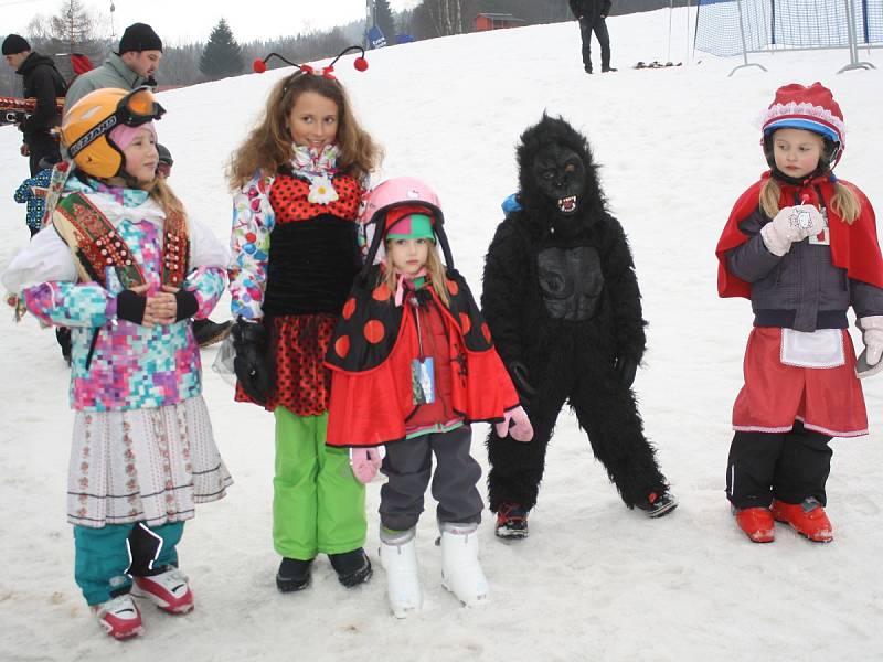 Maškarní rej v Kašperských Horách 2015.