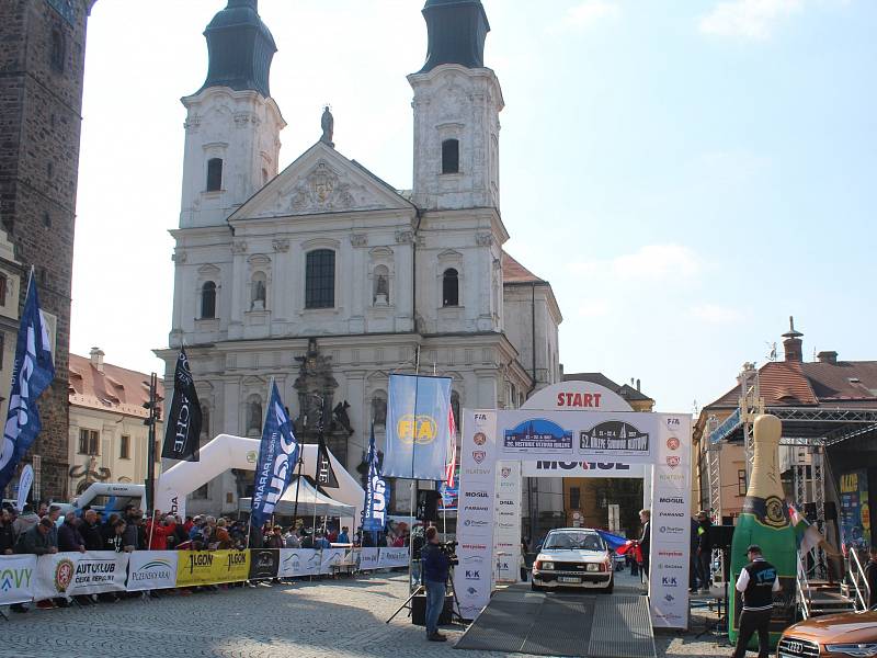 Start Historic Vltava Rallye 2017