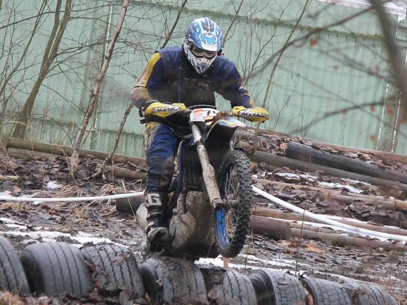 Kontrolní závod enduro týmu JBR Klatovy.