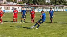 Letní příprava: SK Klatovy 1898 - TJ Jiskra Domažlice (modří) 0:5.