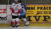 Žákovská liga mladší žáci HC Klatovy - HC Tábor 3:4.