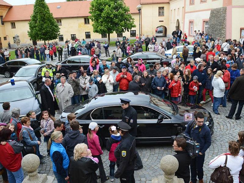 Prezident Miloš Zeman v Horažďovicích