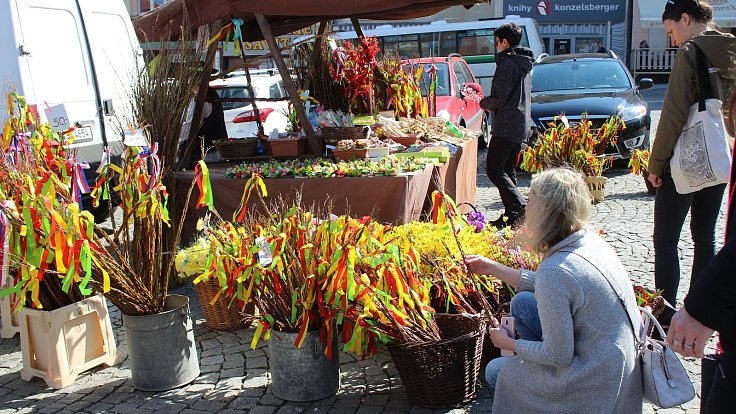 Velikonoční trhy v Klatovech.