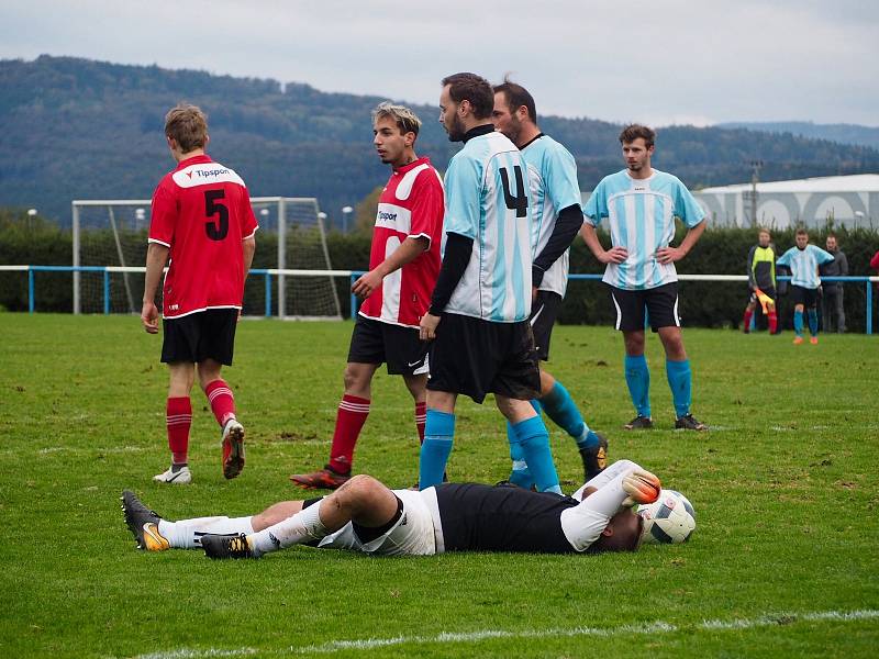 Z archivu: FK Okula Nýrsko B (v modrém) vs. TJ Start Luby B.