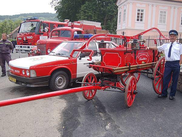 Hasičské oslavy v Hrádku