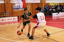 U14: BK Klatovy (bílí) - Kelti Nové Strašecí 192:21.