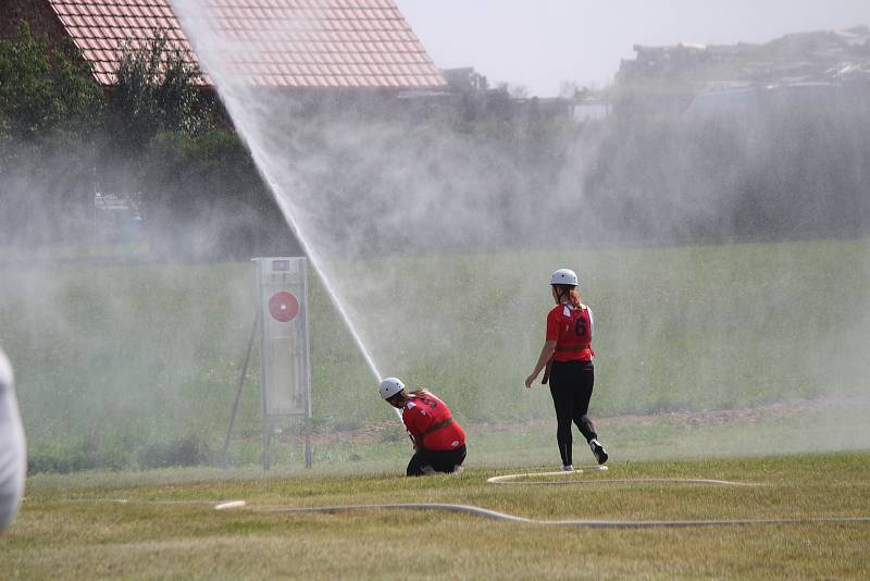 Pošumavská hasičská liga ve Slavošovicích.