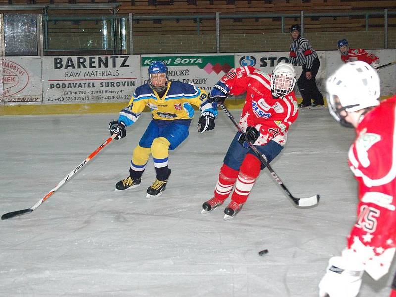 Dorostenci HC Klatovy vyhráli první zápas v kvalifikaci o ligu staršího dorostu. Porazili Veselí nad Lužnicí 6:3.