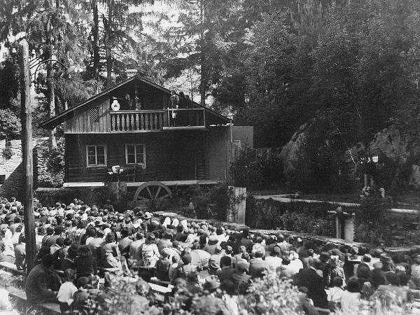 Představení Hrátky s čertem 6. června 1949