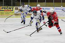 Krajská liga: HC Klatovy B (červené dresy) - HC Meteor Třemošná 9:2