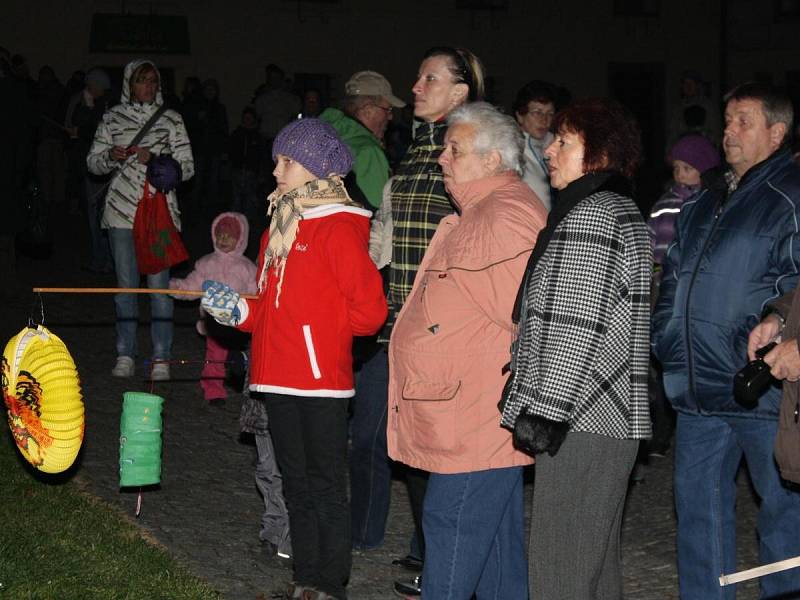 Lampionový průvod v Horažďovicích a v Klatovech