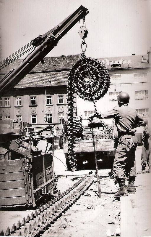 Květen 1945 v Klatovech. Foto: archiv Miloše Ryneše