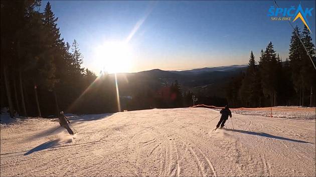 Ski & Bike Špičák 2. ledna 2020