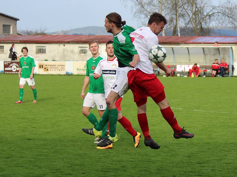 Divize 2016/2017: Klatovy (bílé dresy) - Český Krumlov 0:1