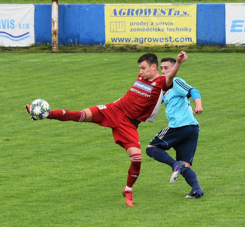 Klatovy (červení) vs. Katovice (příprava).