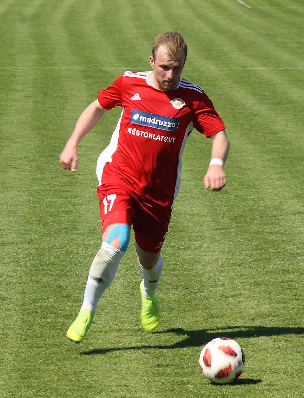 Michal Lukeš vstřelil proti Hořovicím svou třetí branku v sezoně.