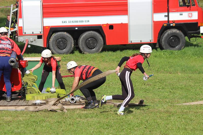 Hasičská soutěž v Jindřichovicích.