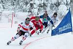 Václav Kosnar z Klatov na závodě Red Bull Crashed Ice 2018 ve finském městě Jyväskylä.