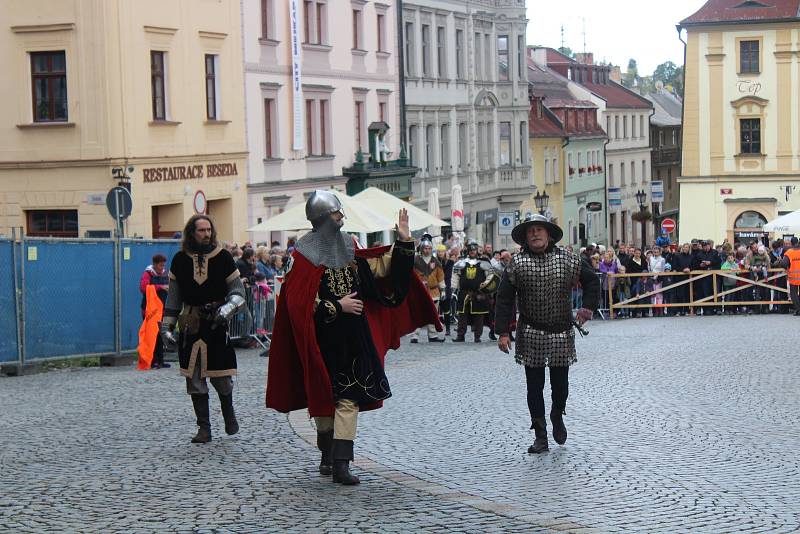 Svatováclavské oslavy v Klatovech.