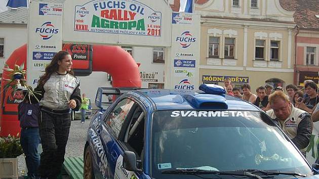 Rally Agropa 2011 - cíl