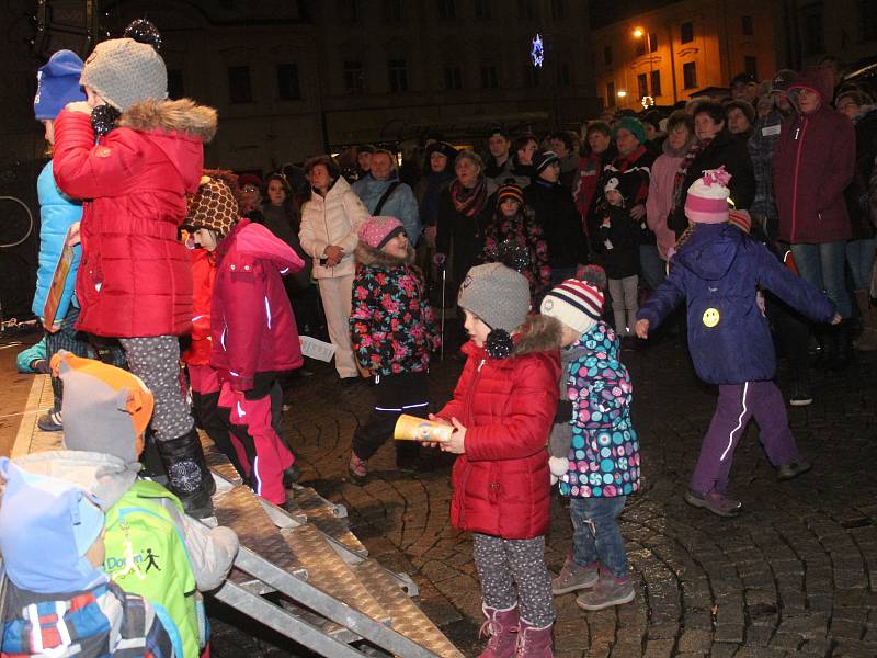 Česko zpívá koledy v Klatovech 2016.