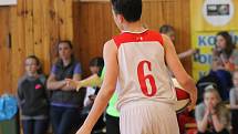 BK Klatovy U14 (v bílém) - BK Teplice U14 46:28 - fotogalerie z pátečního zápasu.