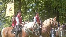 Žehnání koním v Uhlišti 2010
