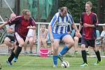 IV. třída: Kolince - Pačejov B (v modro-bílém) 2:2.