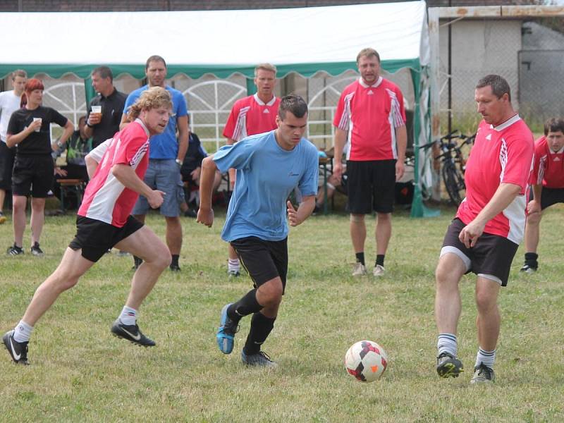 Turnaj v malé kopané Atrium Cup 2014 v Třebomyslicích.