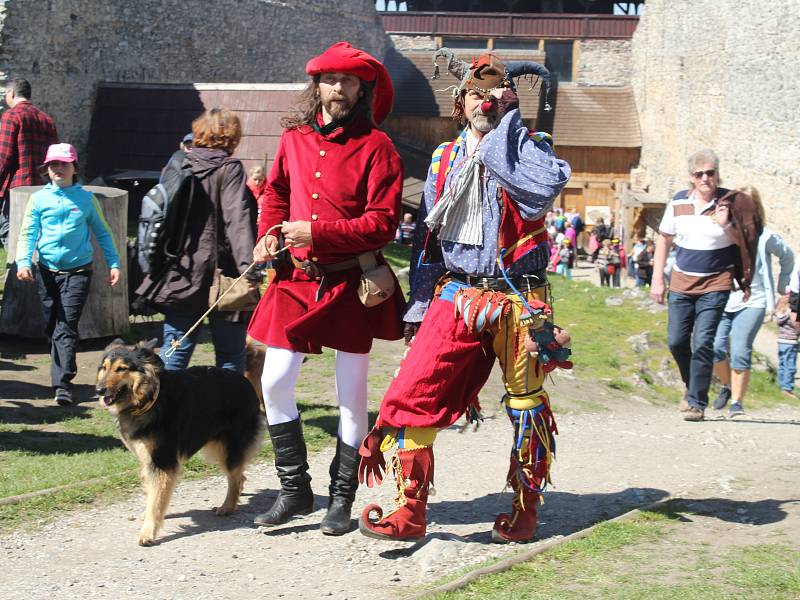 Na hradě Kašper slavili narozeniny Karla IV.