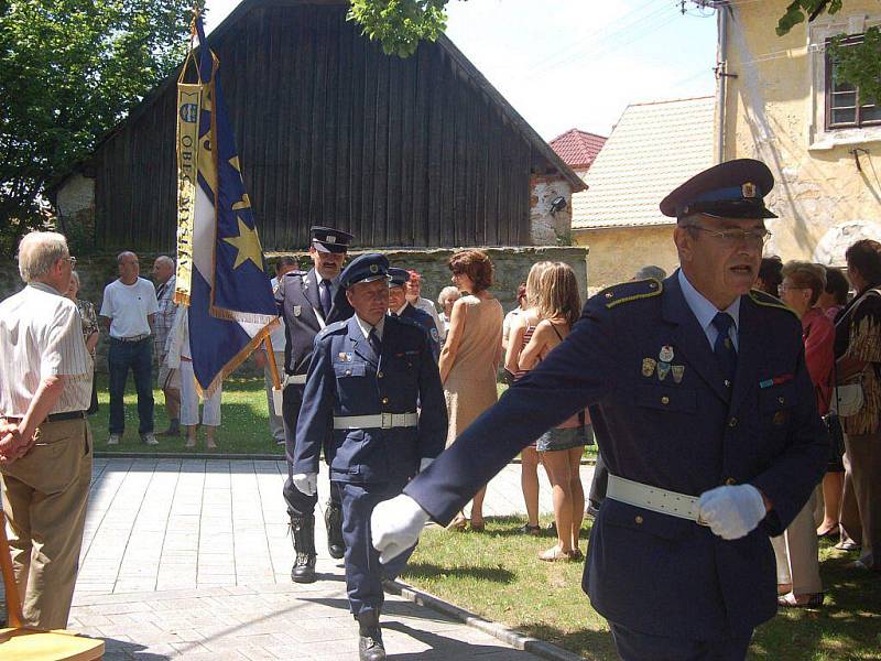 Myslív sraz rodáků svěcení praoru a znaku obce