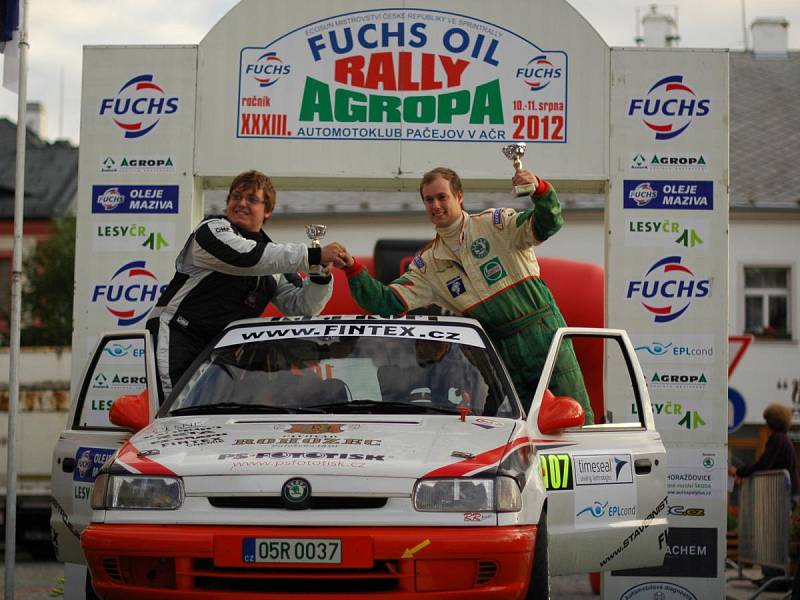 33. FUCHS OIL Rally Agropa v cíli