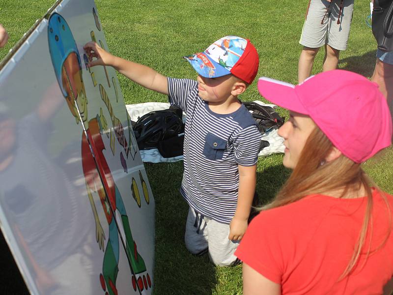V Bolešinech uspořádali v sobotu dětský den na podporu nadace Kryštůfek.