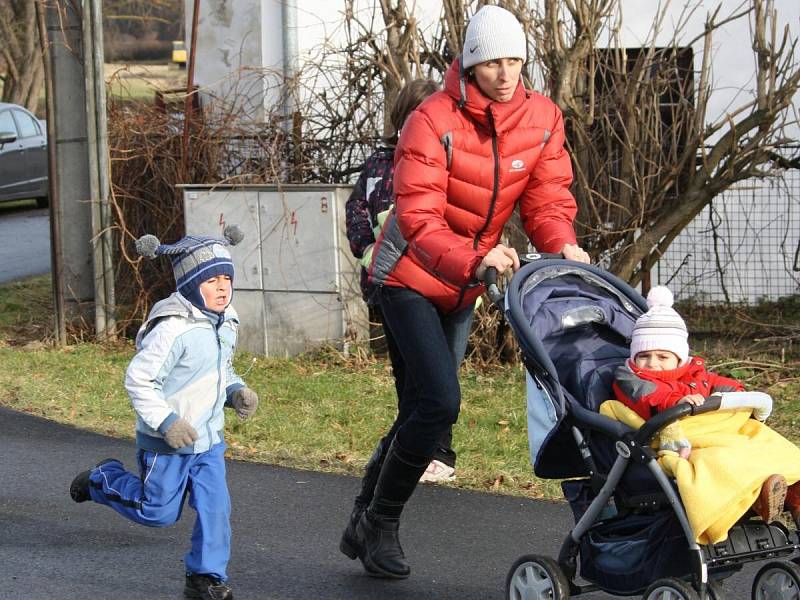 16. ročník silvestrovského běhu ve Velkých Hydčicích.